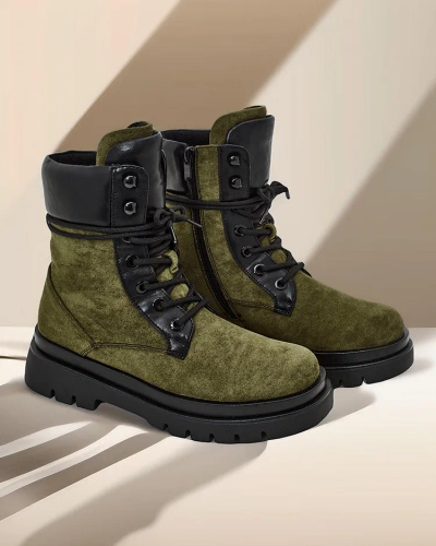 Royalfashion Damen Stiefeletten Arbeitsschuhe Ferrinole