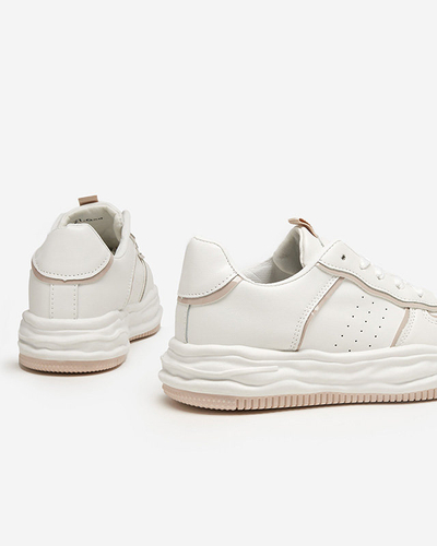 OUTLET Beige Damen-Sportschuhe mit Dekavi-Einsätzen - Schuhe