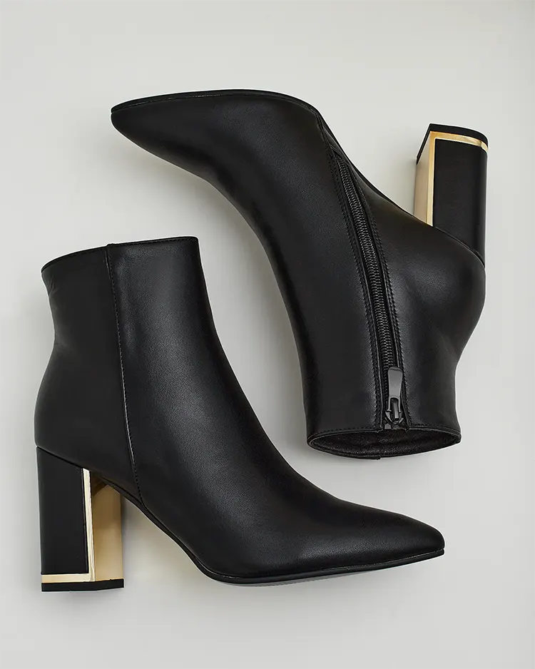 Royalfashion Damen Dollame Stiletto-Stiefel