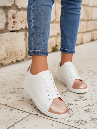 Damen-Sneakers Athena Rosa Öko-Leder - Frühjahr/Sommer Kollektion
