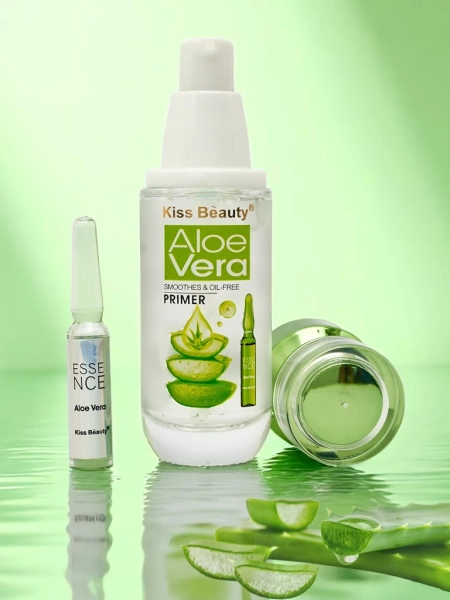 Grundierung für Make-up mit feuchtigkeitsspendender Aloe