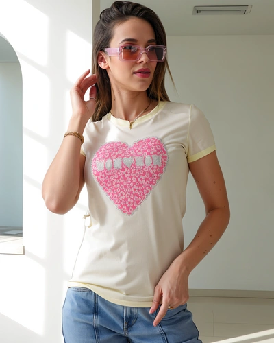 Royalfashion Damen Baumwollbluse