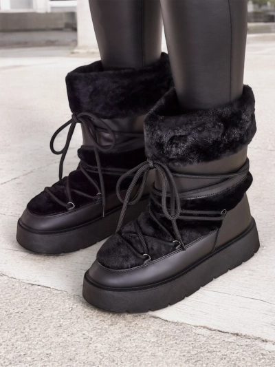 Royalfashion Damen Schneestiefel Volio