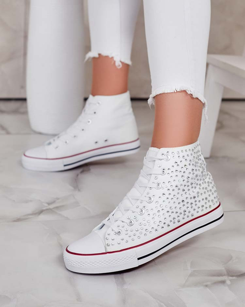 Royalfashion Жіночі кеди з паєтками Shis