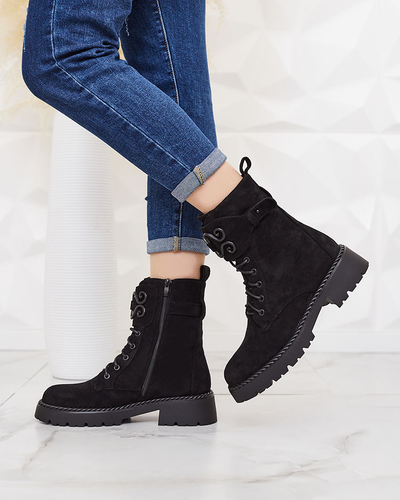 Royalfashion Damen Baggerstiefel Regerre