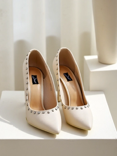 Royalfashion Damen Stiletto-Absätze mit Nieten Koscalle