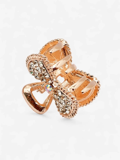 Royalfashion Haarklammer mit Strasssteinen Glitzer Twirl