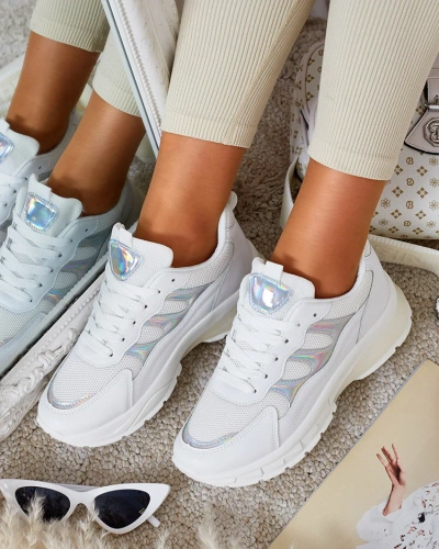 Royalfashion Damen sportliche Plateau-Sneakers Amtres