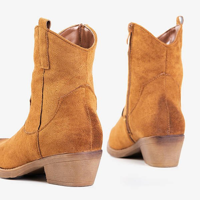 Braune Cowboystiefel Sahara - Schuhe