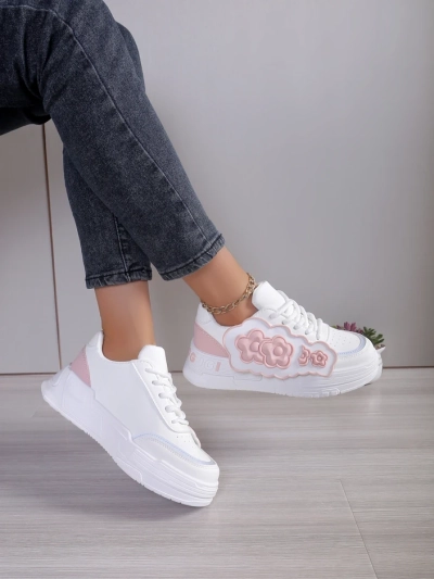 Royalfashion Damen Sneakers mit dekorativem Obermaterial Nendales