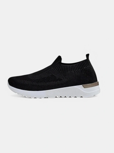 Royalfashion Damen Slipper Stoff Sport Schuhe Terrifa