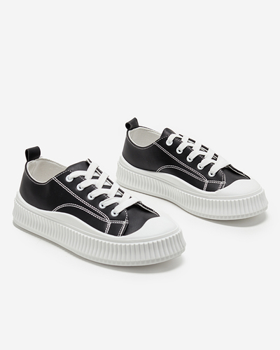 OUTLET Schwarze Sportschuhe für Damen, Sneaker Kerisso - Schuhe