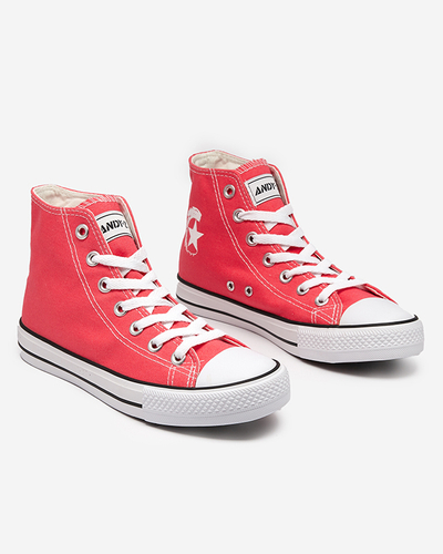 High-Top-Sneaker Garet für Damen in Koralle - Schuhe