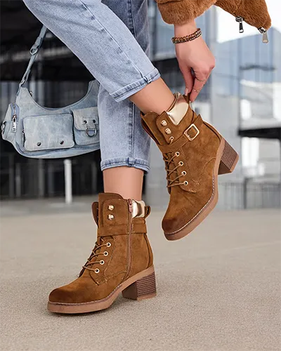 Жіночі низькі чоботи за щиколотку Royalfashion Nedelin