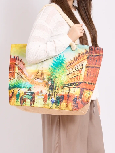 Royalfashion Große Stofftasche mit Druck