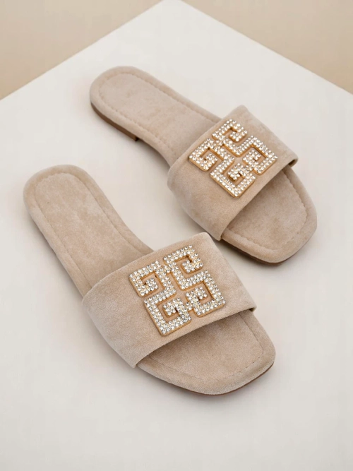 Royalfashion жіночі шльопанці з плоскою підошвою Zamila