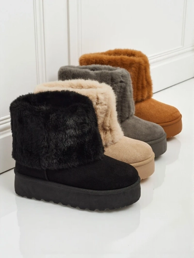 Damen Schneestiefel mit Fell Irelle