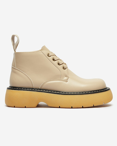 Damenstiefel in Beige Tarraf- Footwear