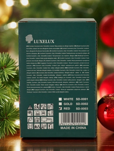 Weihnachtsduftkerze Frohe Weihnachten Gutes Neues Jahr