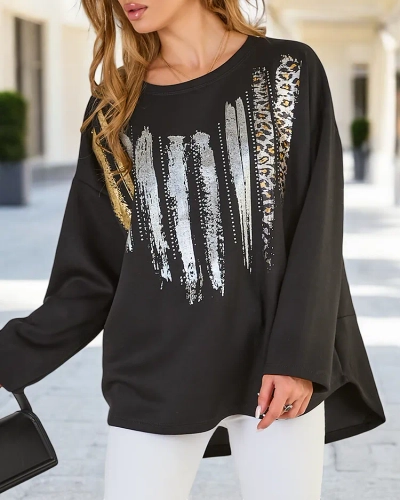 Royalfashion Damenbluse mit Druck