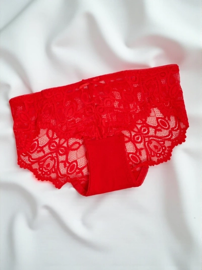 Damen Slips mit Spitze