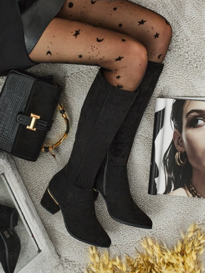 Royalfashion Damenstiefel mit Absatz Niefio