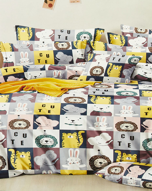 Постільна білизна з візерунком Royalfashion 160x200 комплект з 3 частин