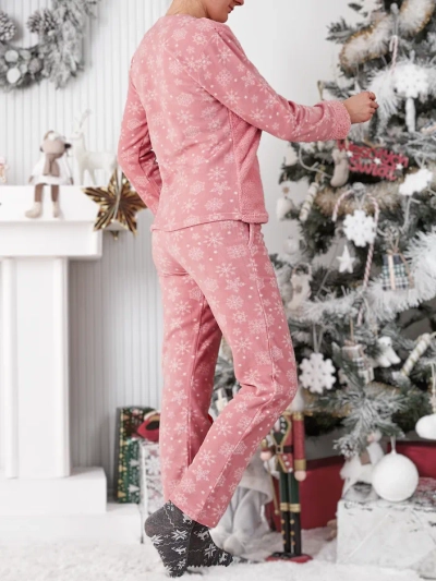 Royalfashion Damen-Pyjama mit einem Bunny, polarähnlich
