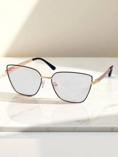 Royalfashion Sonnenbrille in eckigem Skyline-Design
