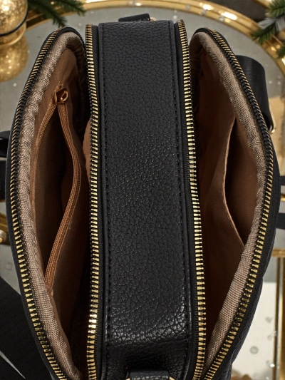 Gesteppte kleine Damenhandtasche aus Öko-Leder Connere