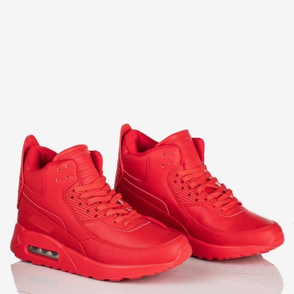 Rote High-Top-Sneakers für Damen Verna - Footwear 1