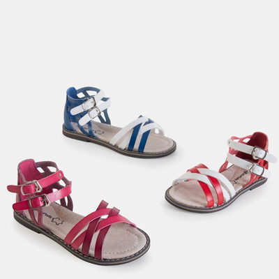 Martinis' fuchsia Kindersandalen - Schuhe