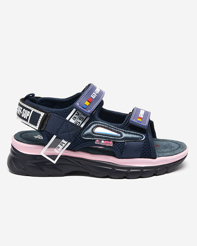 Босоніжки для дівчат темно-синього кольору Umaf- Shoes