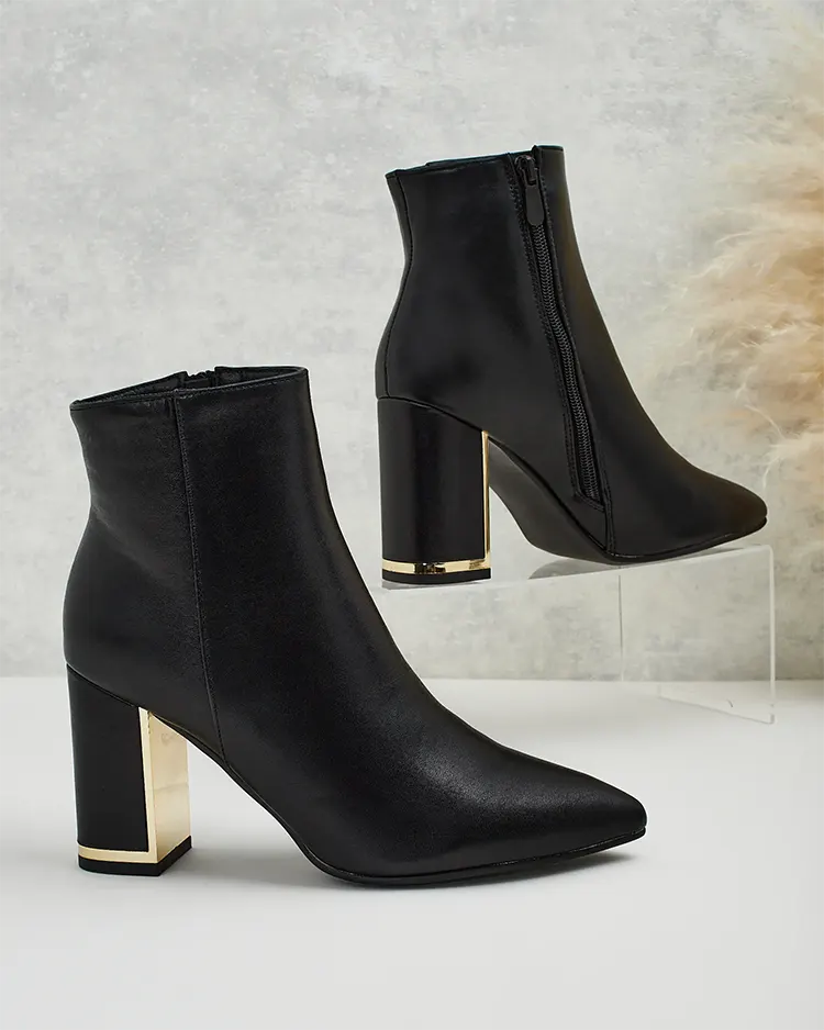 Royalfashion Damen Dollame Stiletto-Stiefel