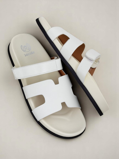 Royalfashion Damen-Pantoletten mit flacher Sohle Arian