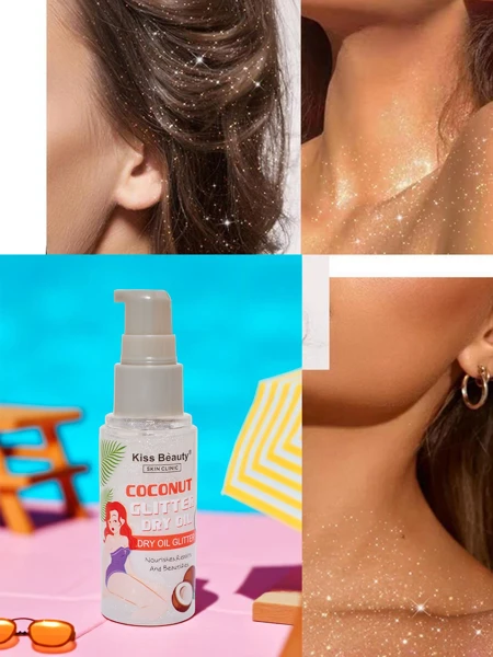 Summer Spray – Flüssiger Highlighter für Gesicht und Körper Kokosnuss