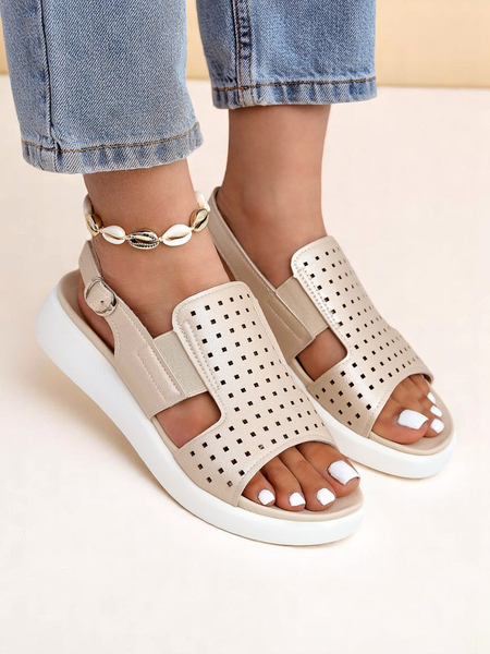 Royalfashion Damen Sandalen mit dicker Sohle BreezyStep