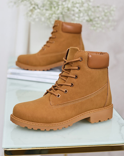 Royalfashion Brown Damen Trapper Karveliea