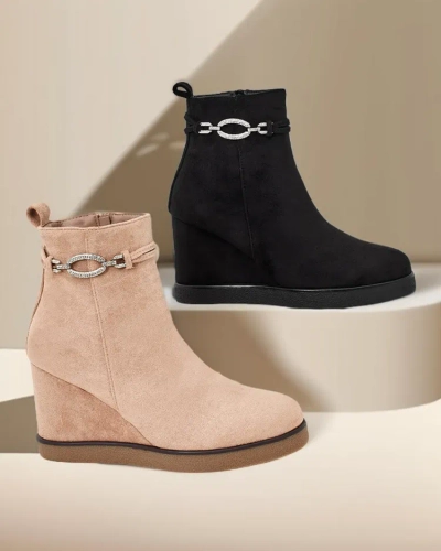 Royalfashion Nerri Damenstiefel auf Absätzen