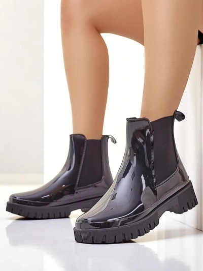 Royalfashion Lackierte Damen Gummistiefel EriEri