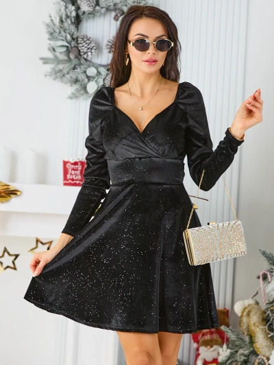 Royalfashion Damenkleid mit Strass