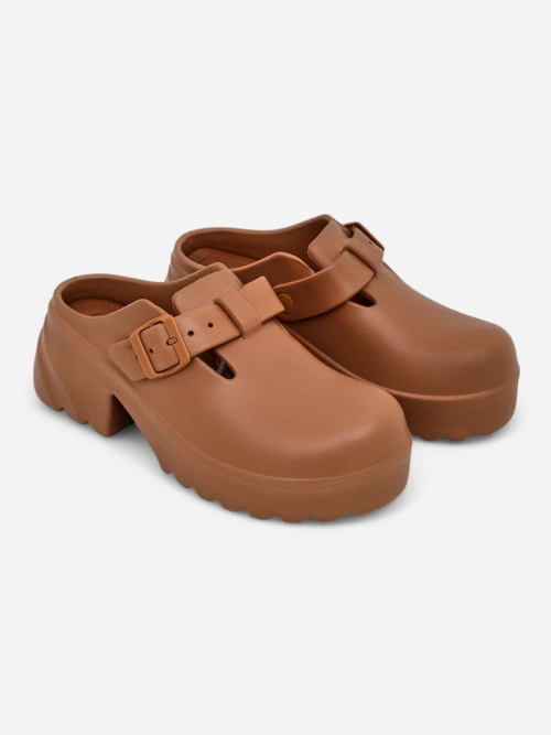 Royalfashion Жіночі гумові босоніжки на підборах Voxones