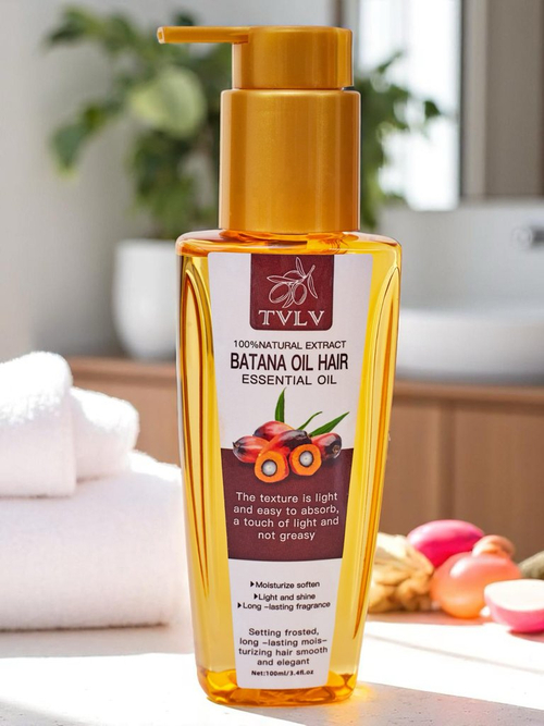 Batana Hair Oil зволожуюча та надає волоссю блиск