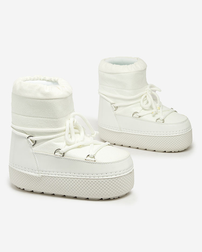 Royalfashion Damen-Schneestiefel zum Schnüren Yevnoie