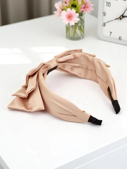 Royalfashion Сатинова обручка для волосся з бантом Celine