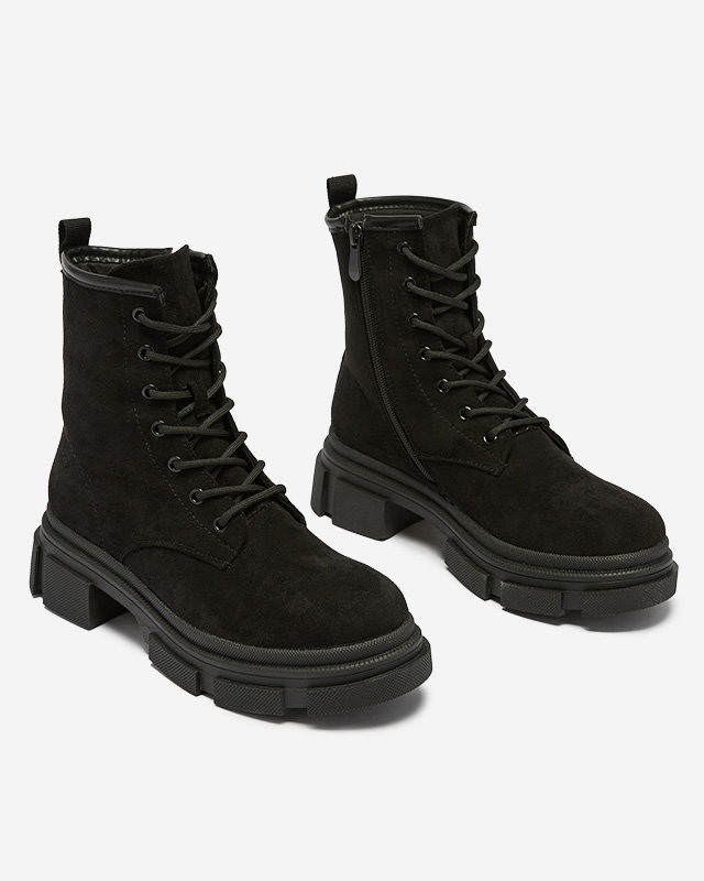 Schwarze Damenstiefel a'la workery Yeam- Footwear