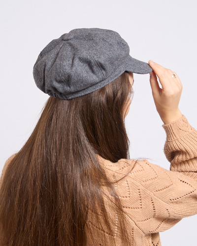 Royalfashion Damen-Baskenmütze mit Schirm