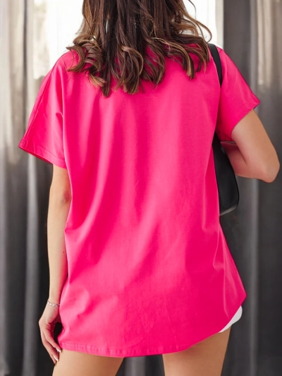 Royalfashion Damen Baumwoll-T-Shirt Viel Herz