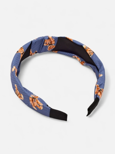 Royalfashion Haarband mit Flechtdetail, Punkten und Bären