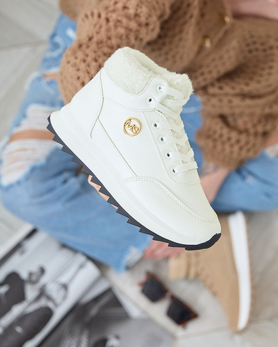 Royalfashion Damen isolierte Sportschuhe in weiß Cerrto